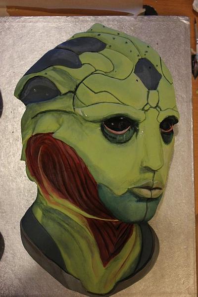 Mass Effect: Thane Cake - Cake by Beanie