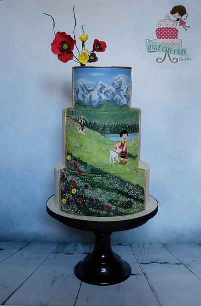 Spirited Away - Heidi, Girl of the Alps - Cake by Little Cake Fairy Dublin