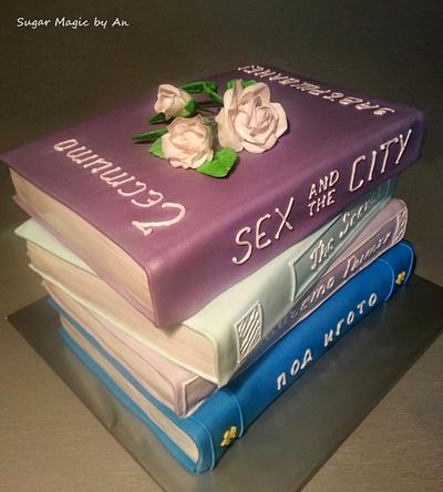 Books - Cake by Antonia Lazarova