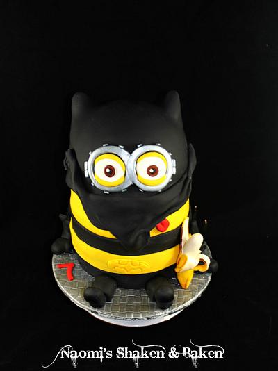 Minion Batman.. - Cake by Naomi's Shaken & Baken