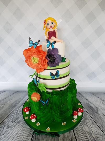My cake for the Cuties Into Spring Collaboration - Cake by Jennassignaturebakes