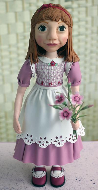 Emilia Doll - Cake International - Silver Award - Cake by Cakes by Christine
