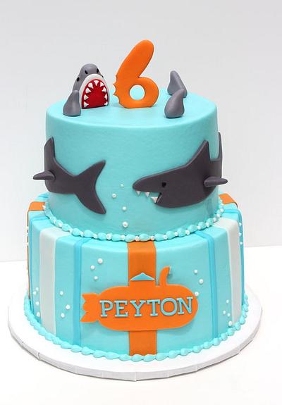 Sharks!! - Cake by Kerrin