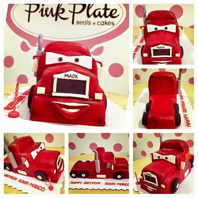 Mack the Truck cake - Cake by Pink Plate Meals and Cakes