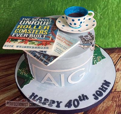 John - 40th Birthday Cake - Cake by Niamh Geraghty, Perfectionist Confectionist
