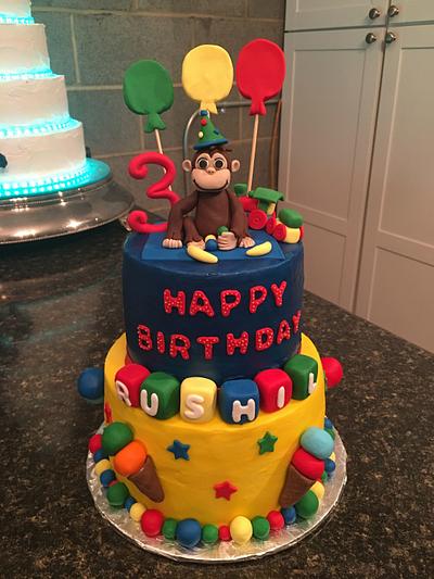 Curious George Birthday Cake - Cake by Brandy-The Icing & The Cake