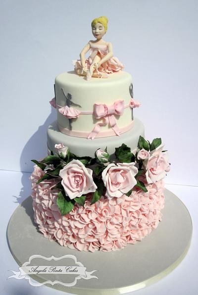 Ballerina pink cake - Cake by Angela Penta