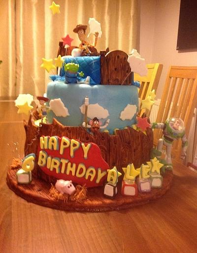 Birthday cake inspired by toy story - Cake by Nina