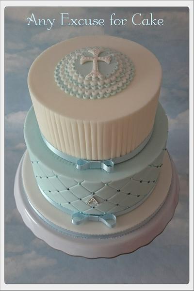 Christening cake  - Cake by Any Excuse for Cake
