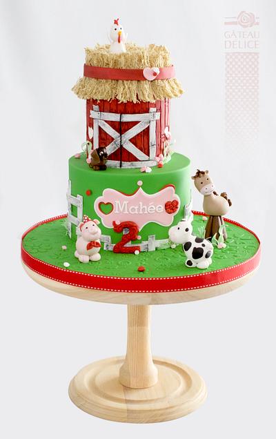 farm cake - Cake by Marie-Josée 