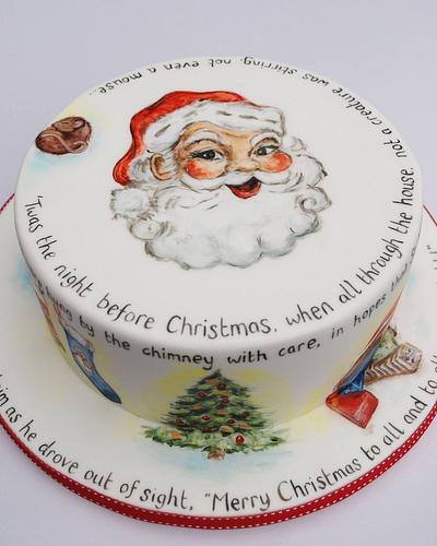 '''Twas the night before Christmas" - Cake by The Sweet Life Bakes