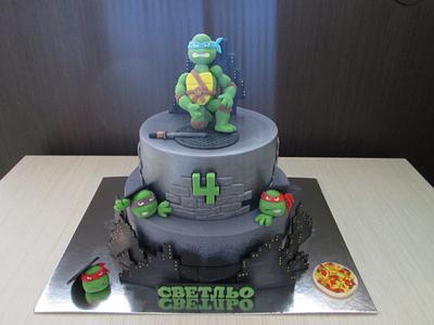 Ninja Turtles TMNT Cake - Cake by sansil (Silviya Mihailova)