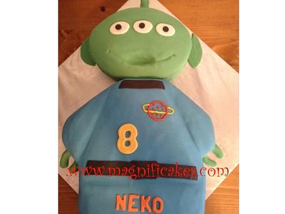 Toy Story Alien - Cake by Magnificakes