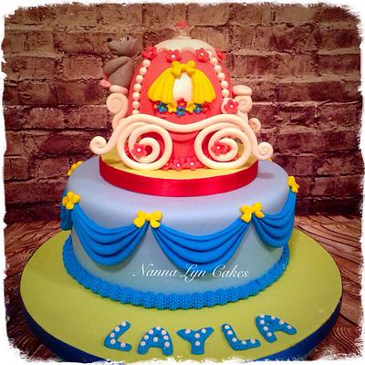 Princess Carriage - Cake by Nanna Lyn Cakes