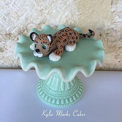 10.7 J is for... Jaguar - Cake by Kylie Marks