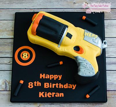 Nerf Gun Cake - Cake by The Fairy Cake Mother