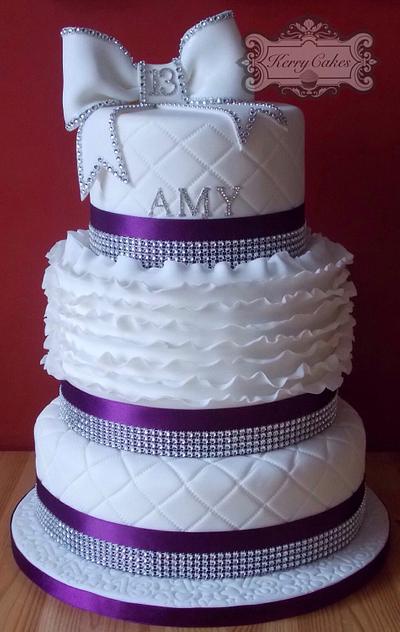 Amys 13th - Cake by kerrycakesnewcastle