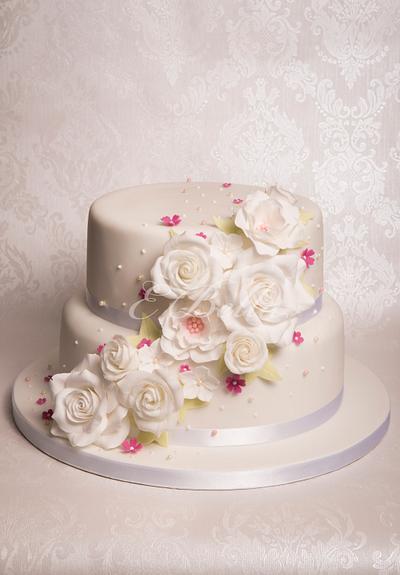 Wedding Cake - Cake by EBella
