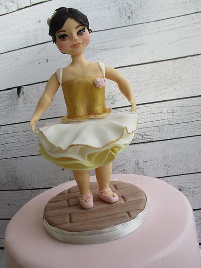 little ballerina  - Cake by eftichia athanasiou