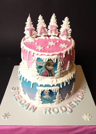 Frozen - Cake by Dragana