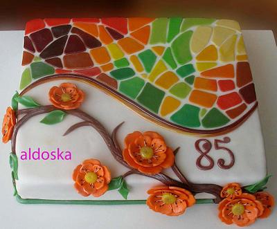 Mosaic cake - Cake by Alena