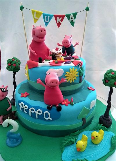PEPPA PIG - Cake by Danijella Veljkovic