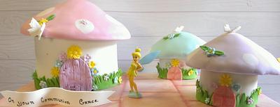 fairy village - Cake by lorna hynes
