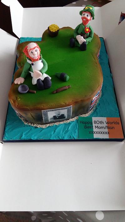 irish cake - Cake by Little monsters Bakery