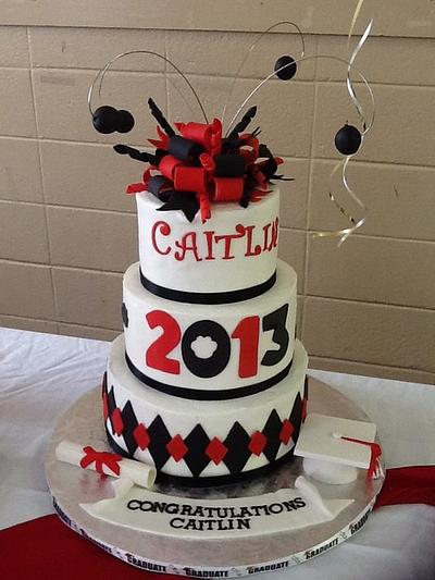 Caitlin's Graduation Cake - Cake by Kathleen