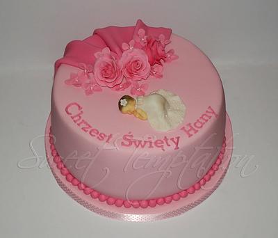 Christening Cake - Cake by Urszula Landowska