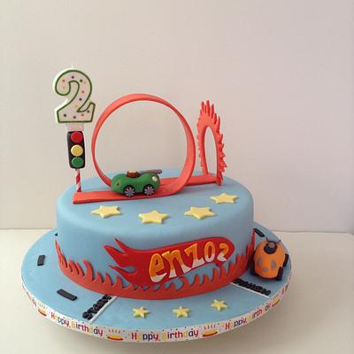 Hot Wheels - Cake by funni