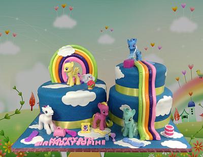 My little Pony - Cake by MsTreatz