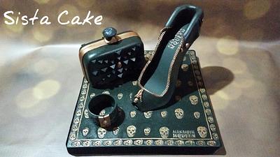 Shoes Alexander McQueen  - Cake by Sista Cake