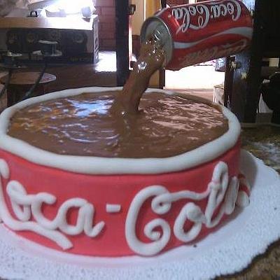 cake the Coca Cola - Cake by esther montero