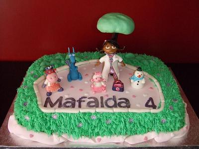 Doc McStuffins Cake - Cake by AçúcarArte Cake Design