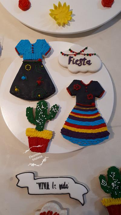 Vestidos mexicanos  - Cake by Eleonora Laura Mateos