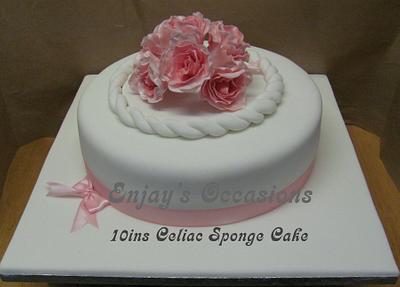 Celiac Celebration cake - Cake by The Jolliffe Cake Company