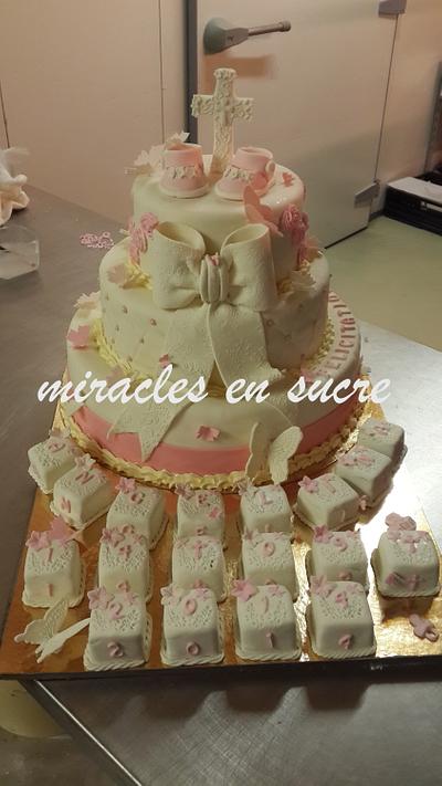 chirstening / baptism cake - Cake by miracles_ensucre