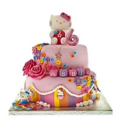 Hello Kitty Colourful Cake  - Cake by nicolascakes