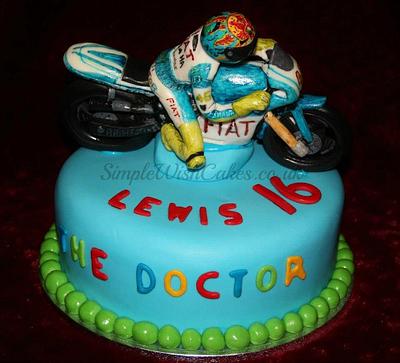 Rossi birthday cake - Cake by Stef and Carla (Simple Wish Cakes)