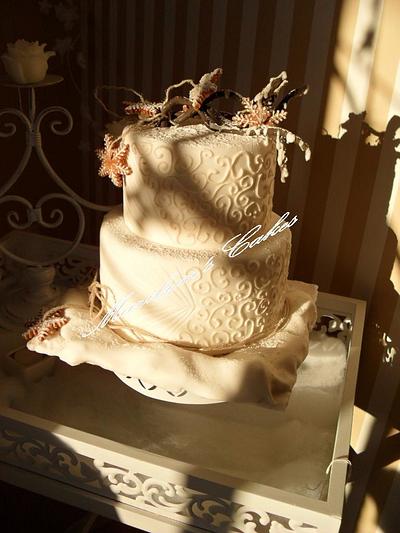 Winter Cake - Cake by Marilyn' s Cakes 