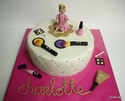Make-up cake - Cake by marja