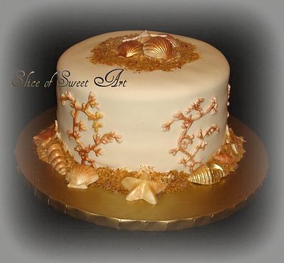Golden Sands - Cake by Slice of Sweet Art