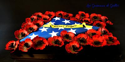 Memorial day collaboration. In Their honor - Cake by Gilles Leblanc