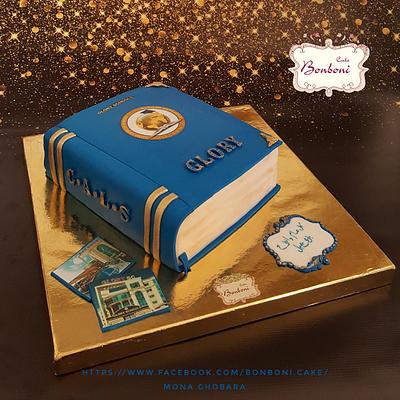 Book cake - Cake by mona ghobara/Bonboni Cake