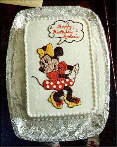 Mini Mouse Birthday - Cake by Julia 