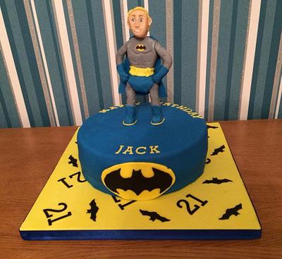 Batman Fan Cake - Cake by Embellishcandc