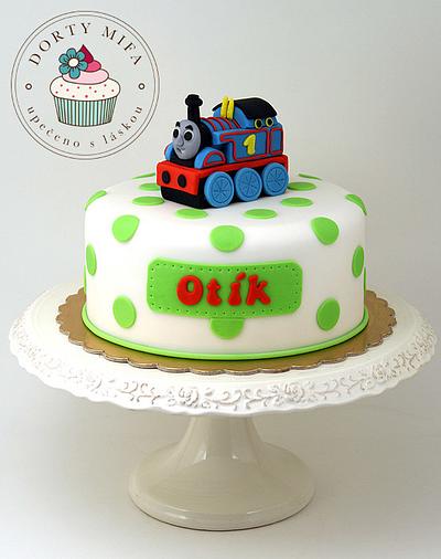 Thomas the Engine Cake - Cake by Michaela Fajmanova