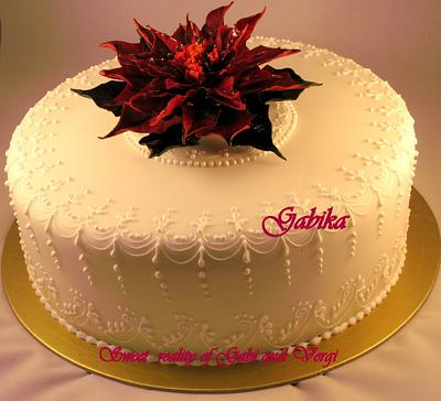 Christmas cake - Cake by Gabika