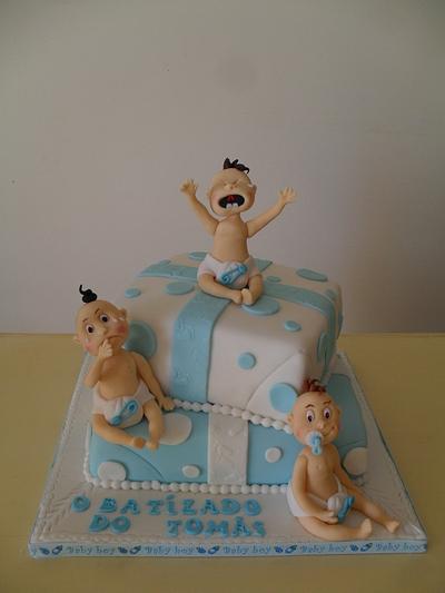 Crying babies cake - Cake by Fatima Santos Silva